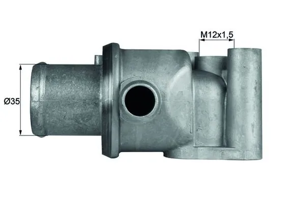 Thermostat, coolant BEHR TI 77 87D