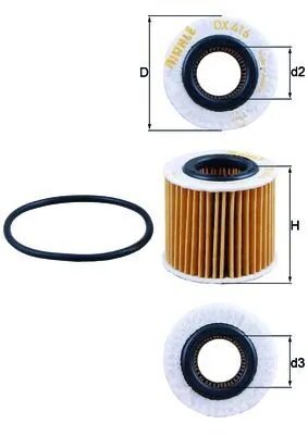 Oil Filter OX 416D1