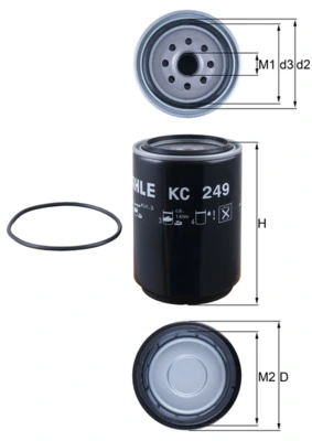 Fuel Filter KC 249D