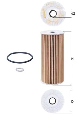 Oil Filter OX 1048D