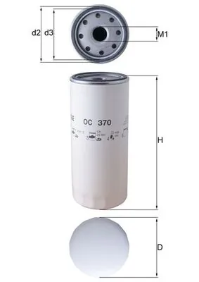Oil Filter OC 370