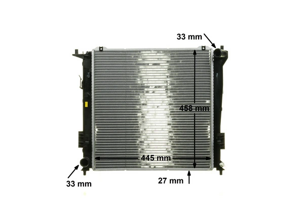 Radiator, engine cooling BEHR *** PREMIUM LINE *** CR 1367 000P