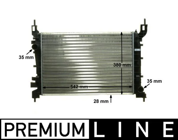 MAHLE CR 1193 000P Radiator, engine cooling