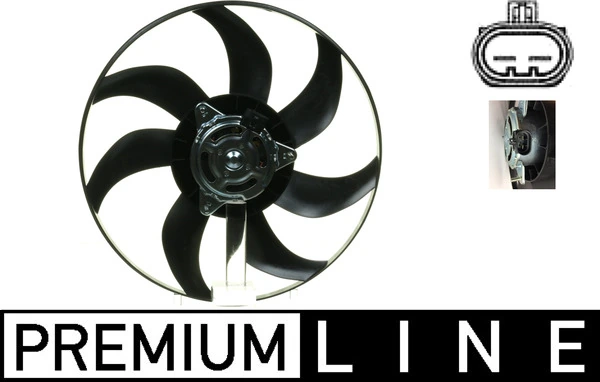 Fan, engine cooling BEHR *** PREMIUM LINE *** CFF 322 000P