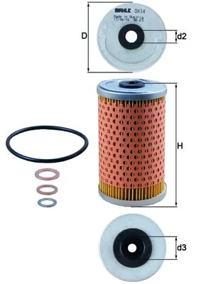 Oil Filter OX 34D