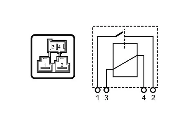 Relay, glow plug system MHG 19