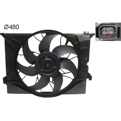 MAHLE CFF 486 000S Fan, engine cooling