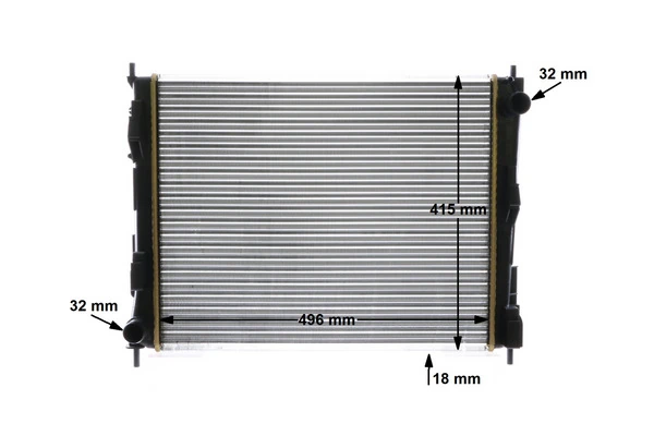 MAHLE CR 924 000S Radiator, engine cooling