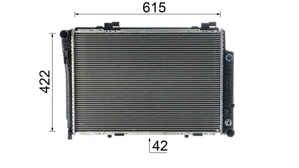 MAHLE CR 248 000S Radiator, engine cooling
