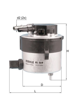Fuel Filter KL 569
