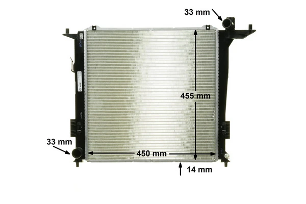 Radiator, engine cooling BEHR *** PREMIUM LINE *** CR 1368 000P