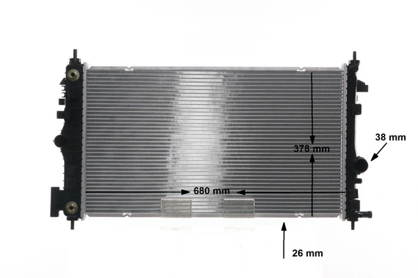 MAHLE CR 1103 000S Radiator, engine cooling