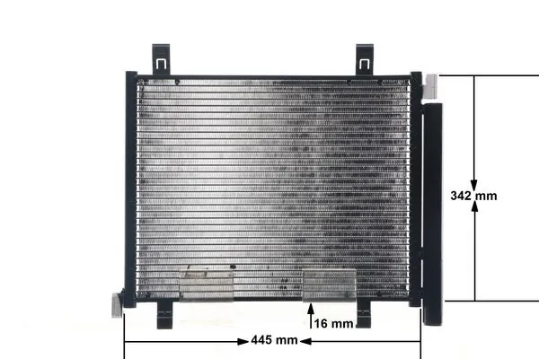 Condenser, air conditioning BEHR AC 747 000S