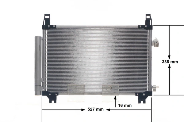 MAHLE AC 806 000S Condenser, air conditioning