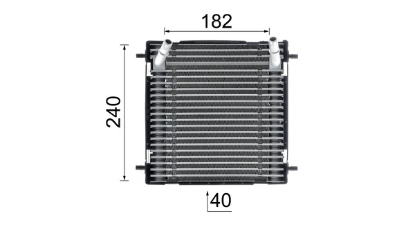 MAHLE CLC 289 000P Oil Cooler, engine oil