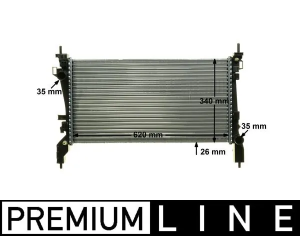 MAHLE CR 1130 000P Radiator, engine cooling