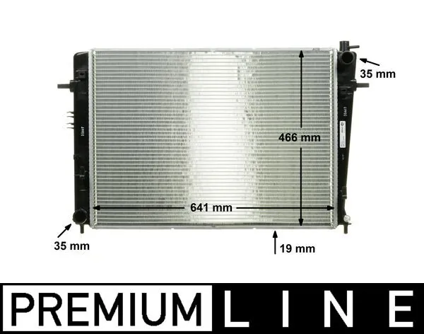 Radiator, engine cooling BEHR *** PREMIUM LINE *** CR 909 000P