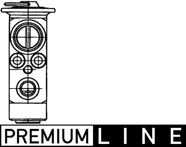 Expansion Valve, air conditioning BEHR *** PREMIUM LINE *** AVE 22 000P