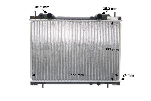 MAHLE CR 656 000S Radiator, engine cooling