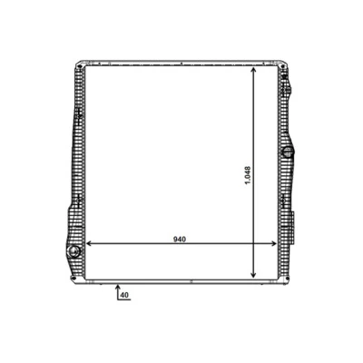 MAHLE CR 2094 000P Radiator, engine cooling