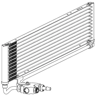 MAHLE CLC 232 000P Oil Cooler, automatic transmission