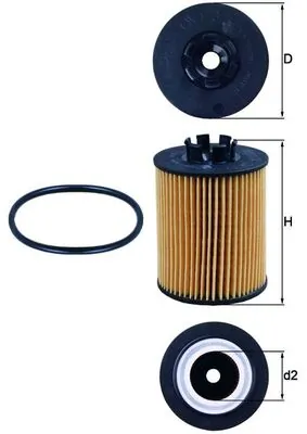 Oil Filter OX 173/2D