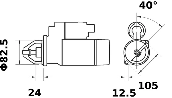 MAHLE MS 109 Starter
