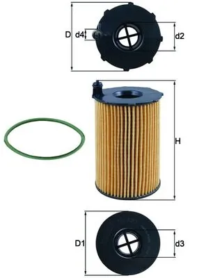 Oil Filter OX 420D