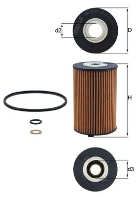 Oil Filter OX 1158D