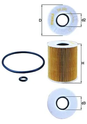 Oil Filter OX 203D
