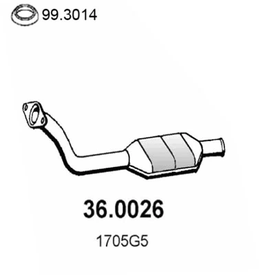 Catalytic Converter 36.0026