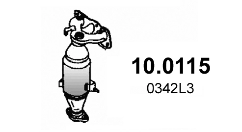 Catalytic Converter 10.0115