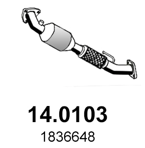 Catalytic Converter 14.0103