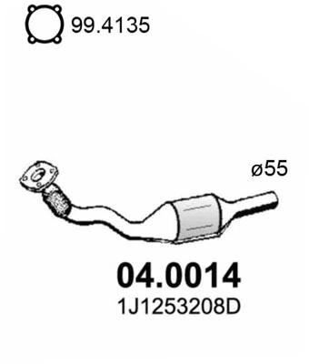 Catalytic Converter 04.0014