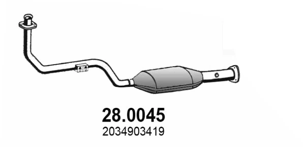 Catalytic Converter 28.0045