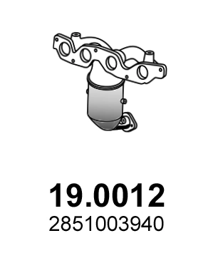 Catalytic Converter 19.0012