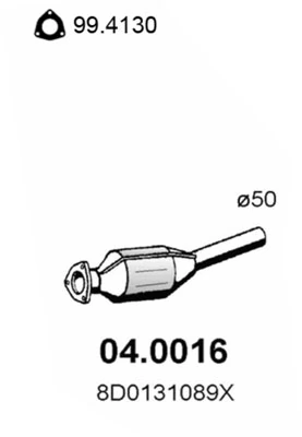 Catalytic Converter 04.0016