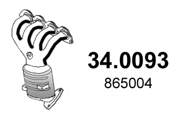 Catalytic Converter 34.0093