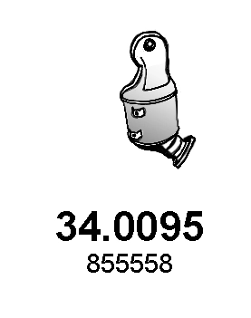 Catalytic Converter 34.0095