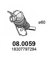 Catalytic Converter 08.0059