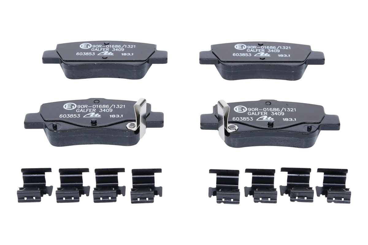 Brake Pad Set, disc brake 13.0460-3853.2