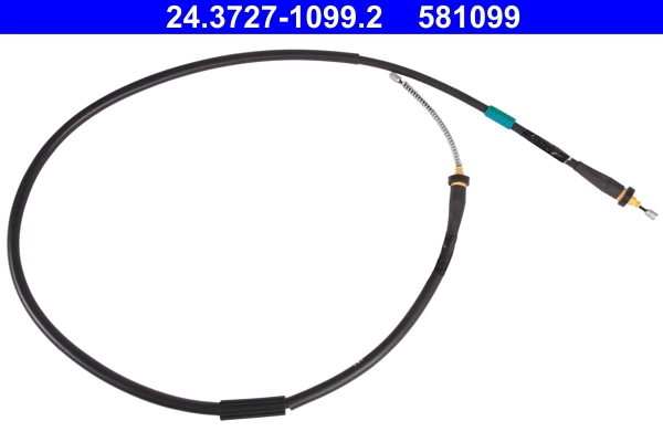 Cable Pull, parking brake 24.3727-1099.2