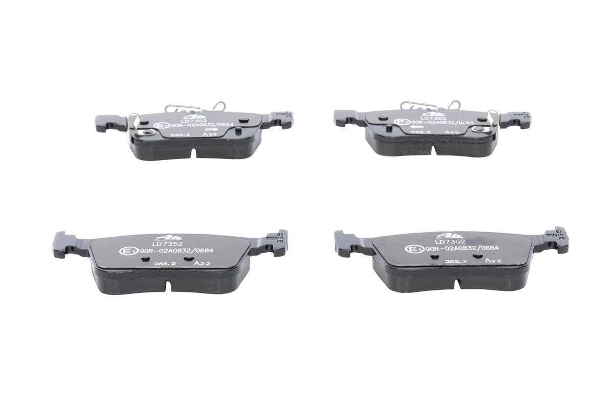 Brake Pad Set, disc brake ATE Ceramic 13.0470-7352.2
