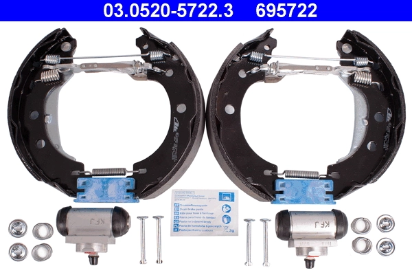 Brake Shoe Set Original ATE TopKit 03.0520-5722.3