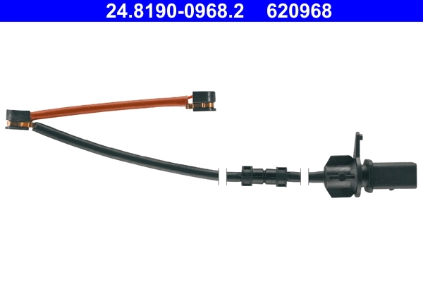 Warning Contact, brake pad wear 24.8190-0968.2