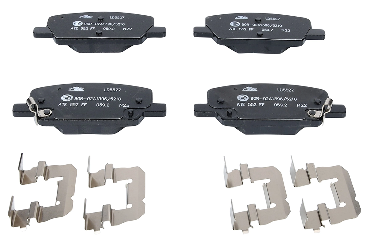 Brake Pad Set, disc brake ATE Ceramic 13.0470-5527.2