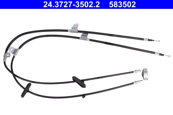 Cable Pull, parking brake 24.3727-3502.2