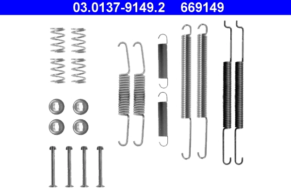 Accessory Kit, brake shoes 03.0137-9149.2