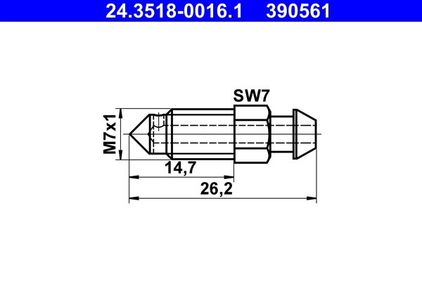 Breather Screw/Valve 24.3518-0016.1