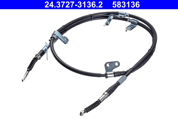 Cable Pull, parking brake 24.3727-3136.2